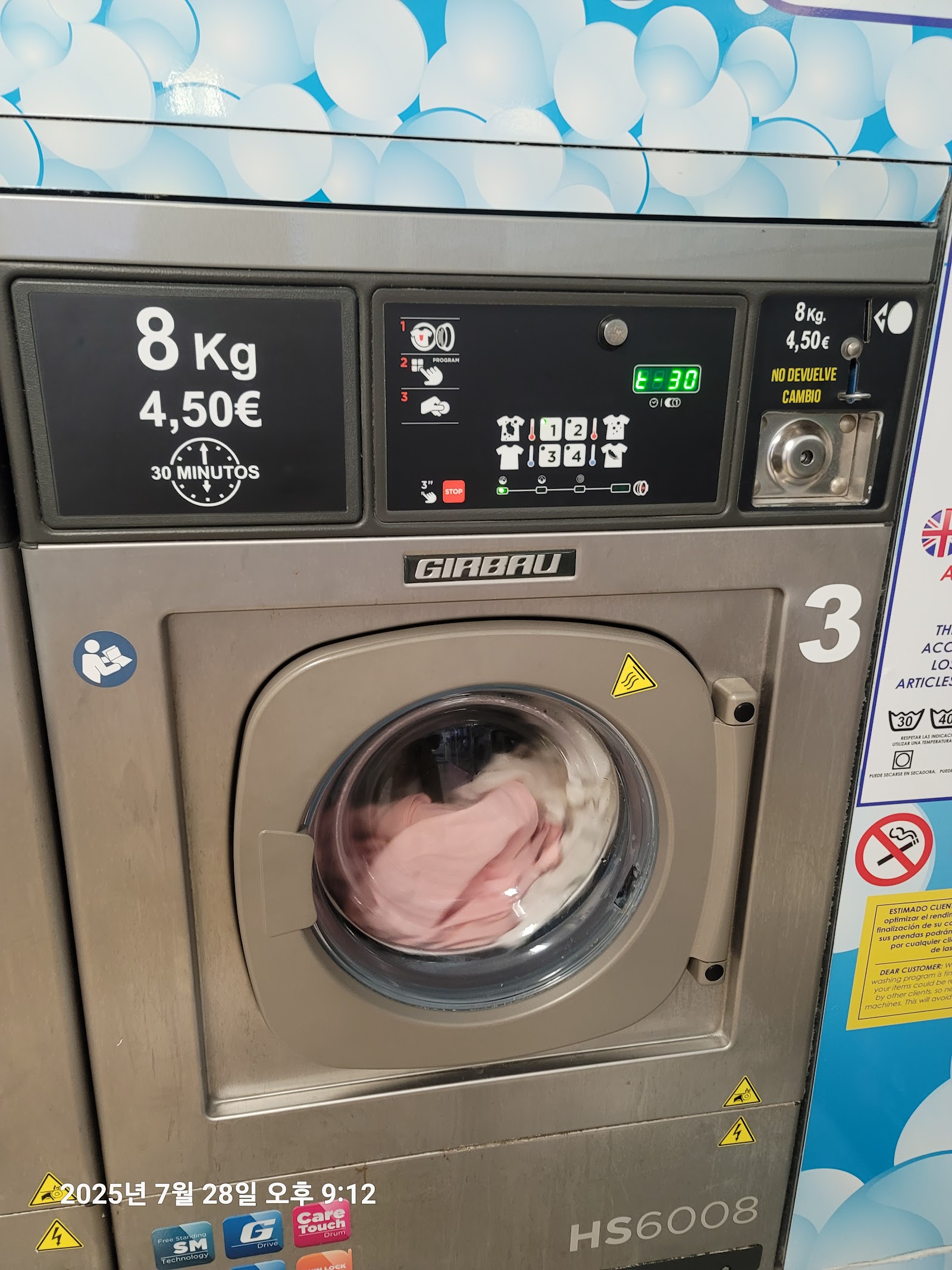 Lavanderia Autoservicio